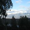 View from the property at Whispering Ridge looking east at Lake Koocanusa and the Whitefish Range of the Rocky Mountains
